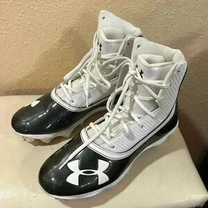 Under Armour, high top football cleats